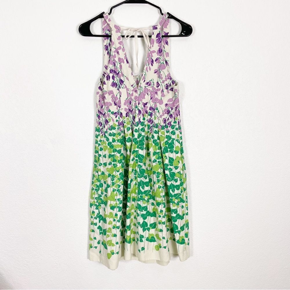 ASO PLL Maeve | Anthropologie Purple‎ and Green Dress Size 0
